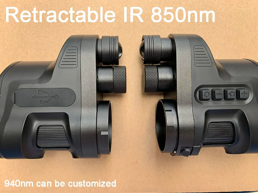 HENBAKER NV710 DIGITAL Night Vision Scope OLED 1024*768  Hunting Night Vision Scope 1080p Infrared Night Vision