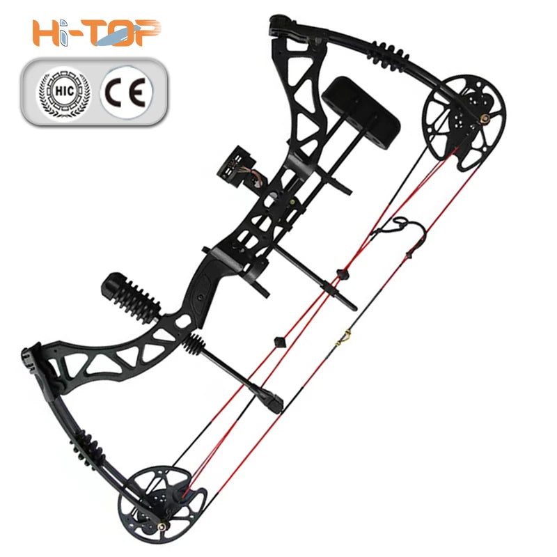 Hi Top New Arrivals 15-45Lbs Adjustable Archery Bow Outdoor Hunting Archery Compound Bow Professional Bow and Arrow Mongol
