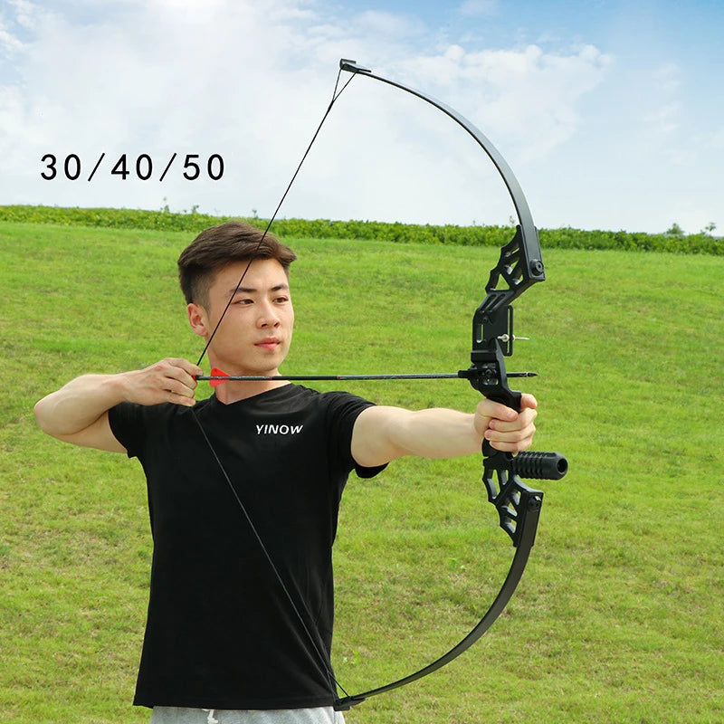 Archery Recurve Bow 30/40/50 Lbs  Bow and Arrow  Straight Shooting Fish Bow and Arrow Hunting Outdoor