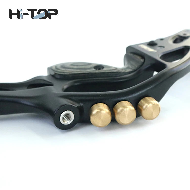 Hi Top Black 55Lbs Hoyt Archery Recurve Sets Competition Ancient Shooting Archery Bow and Arrows Set 62 Inches 30-60 Ibs Recurve