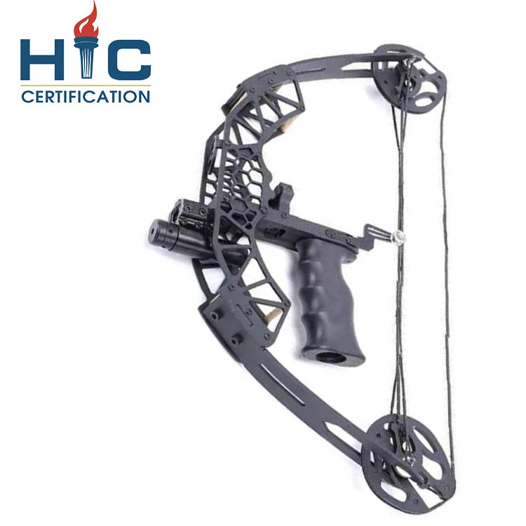 Hi Top Black 45Lbs Mini Compound Bow Archery China Compound Bow Mini Bow and Arrow Set for Hunting