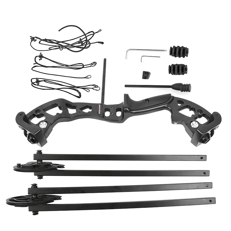 30-55lbs Black Hunting Shooting Bow M131 Compound Bow for Human Outdoor Hunting