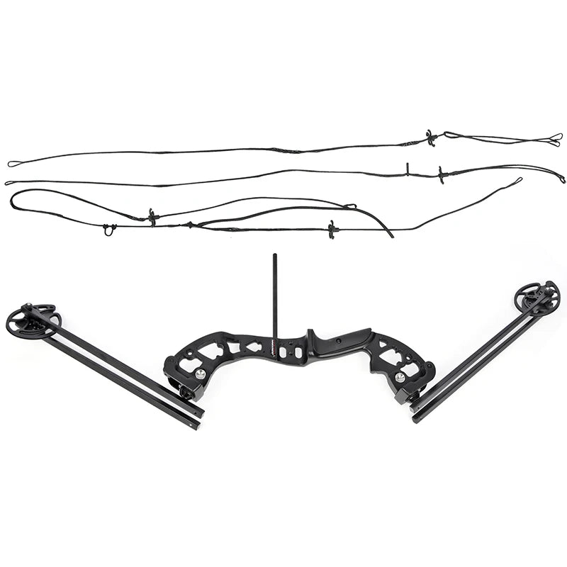 30-55lbs Black Hunting Shooting Bow M131 Compound Bow for Human Outdoor Hunting