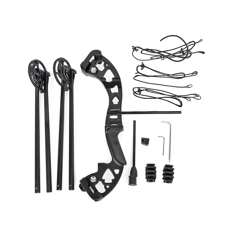 30-55lbs Black Hunting Shooting Bow M131 Compound Bow for Human Outdoor Hunting