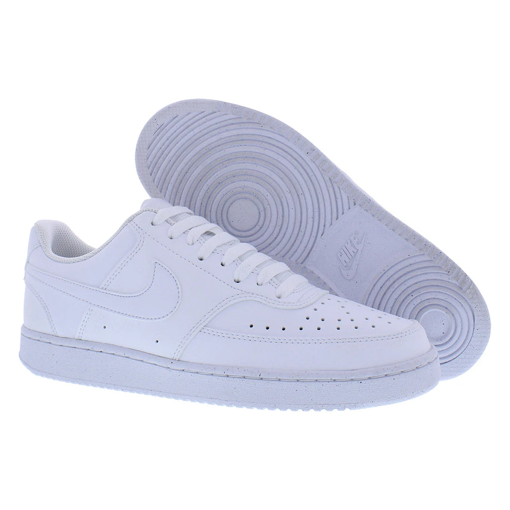 For Court Vision Lo Nn Mens Shoes Model MSS-TMDH2987100 Color White 100% Authentic