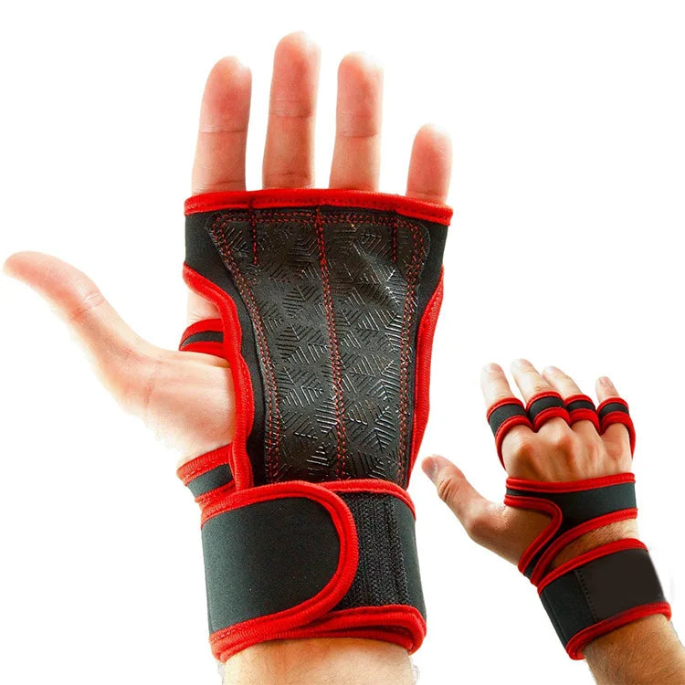 2025 Wholesale Half Finger Fitness Workout Sports Bodybuilding Training Custom Logo Cycling Gym Weight Lifting Gloves Men