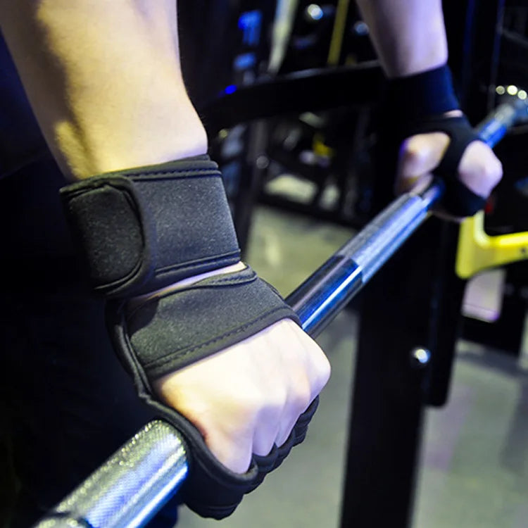 2025 Wholesale Half Finger Fitness Workout Sports Bodybuilding Training Custom Logo Cycling Gym Weight Lifting Gloves Men