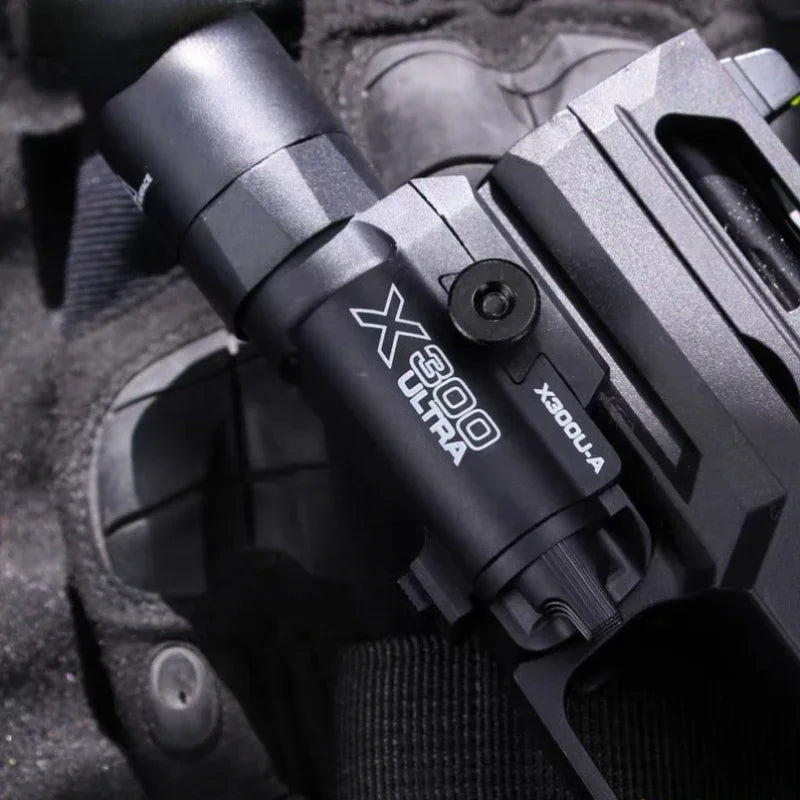 TINSOL X300U-A Multi - functional Tactical Light: Fits 20mm Rail, for Toy Airsoft Guns, Hunting, CS Matches & Wargames