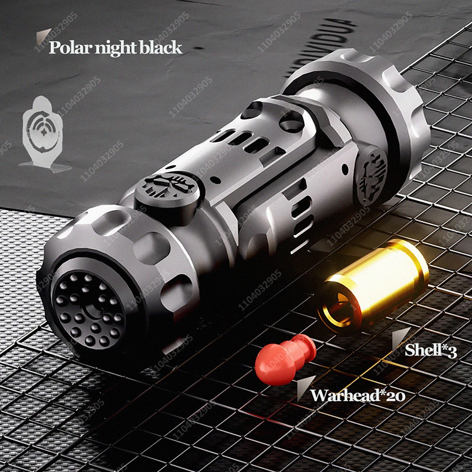 EDC Toy Fidgets Toy Spinner Metal Ratchet Rotation Ring Black Tech Fidget Gear Gadget Tool Stress Relief Anti-Anxiety For Adults