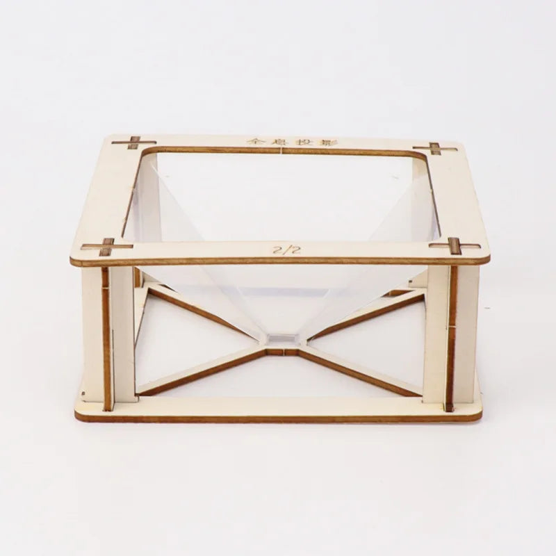 DIY 3D Holographic Projector Kit for Kids  Scientific Production Handmade Puzzle Experimental Materials Small Invention Projects