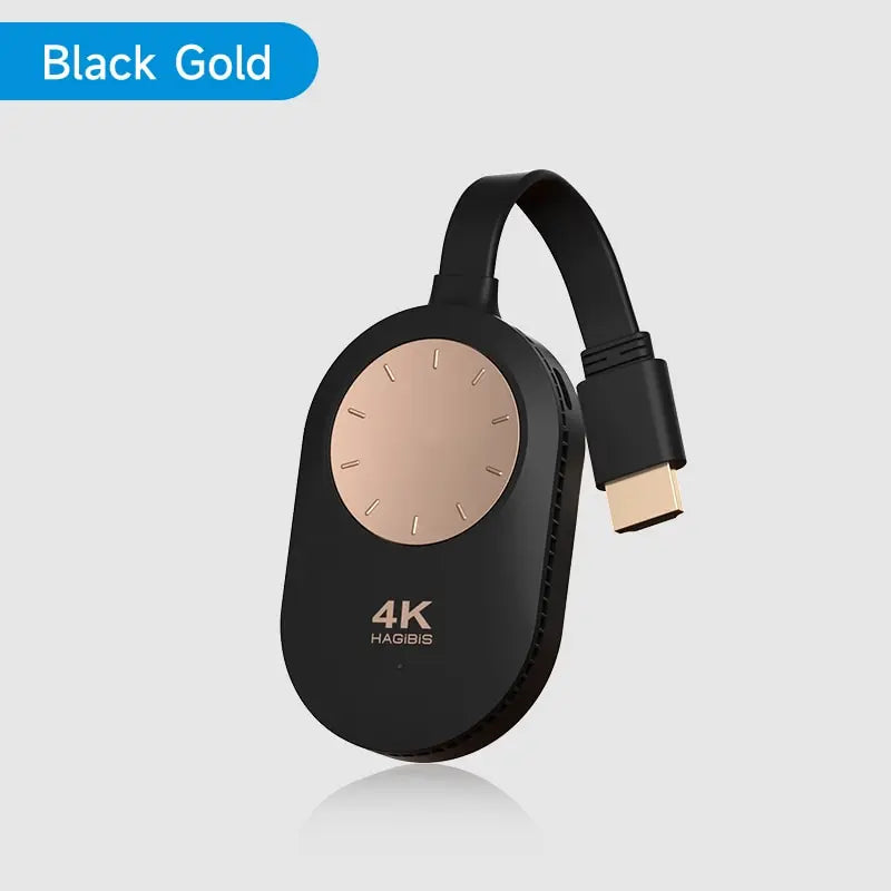 Hagibis Wireless HDMI-Compatible Display Dongle Adapter 4K@60Hz Wireless Extender for Laptop PC Smartphone HDTV Projector IOS