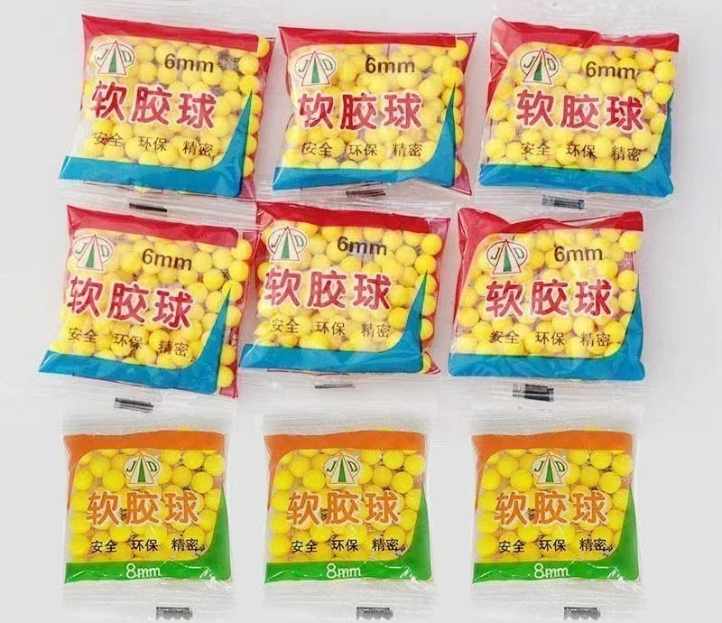 A7-8mm Soft Rubber Ball Bullets