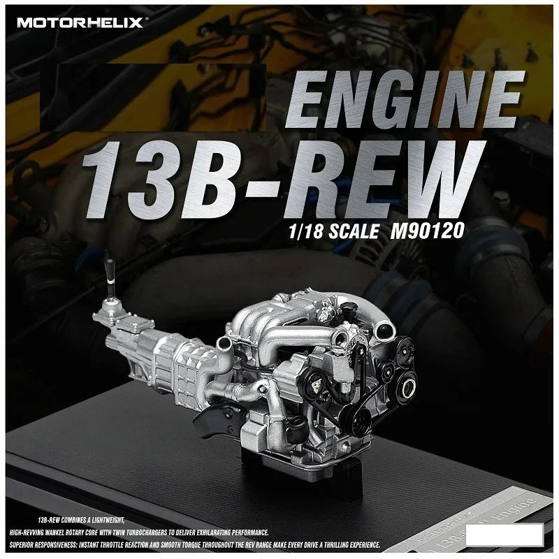 Motorhelix MH  1:18 Engine ABS Model