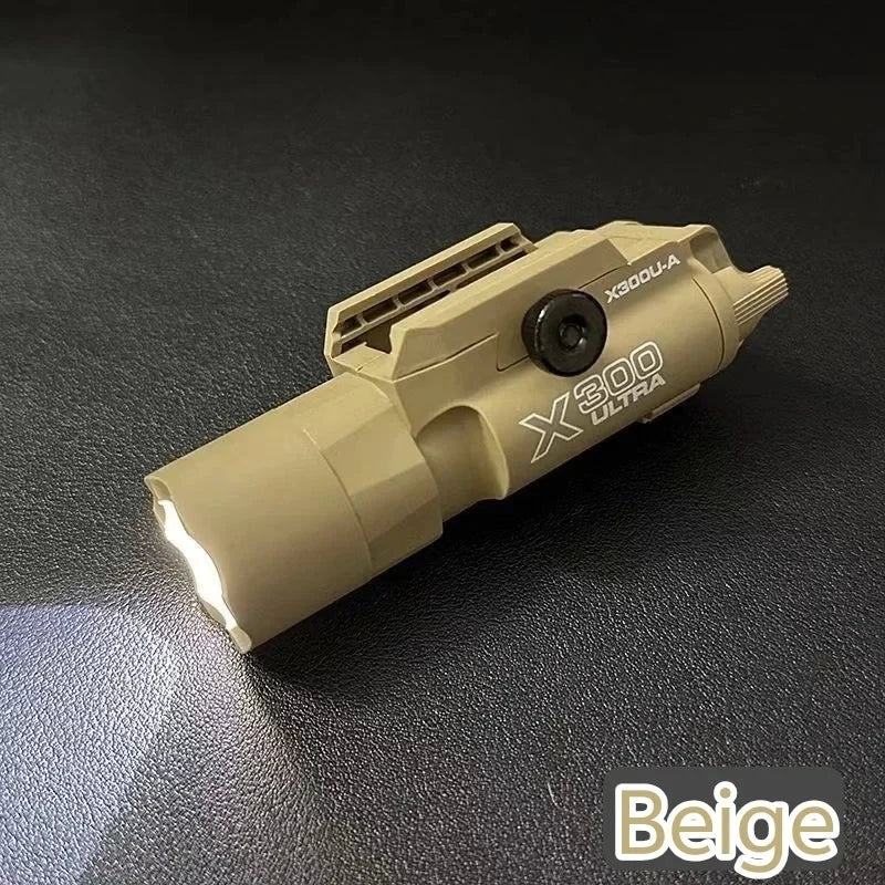 TINSOL X300U-A Multi - functional Tactical Light: Fits 20mm Rail, for Toy Airsoft Guns, Hunting, CS Matches & Wargames