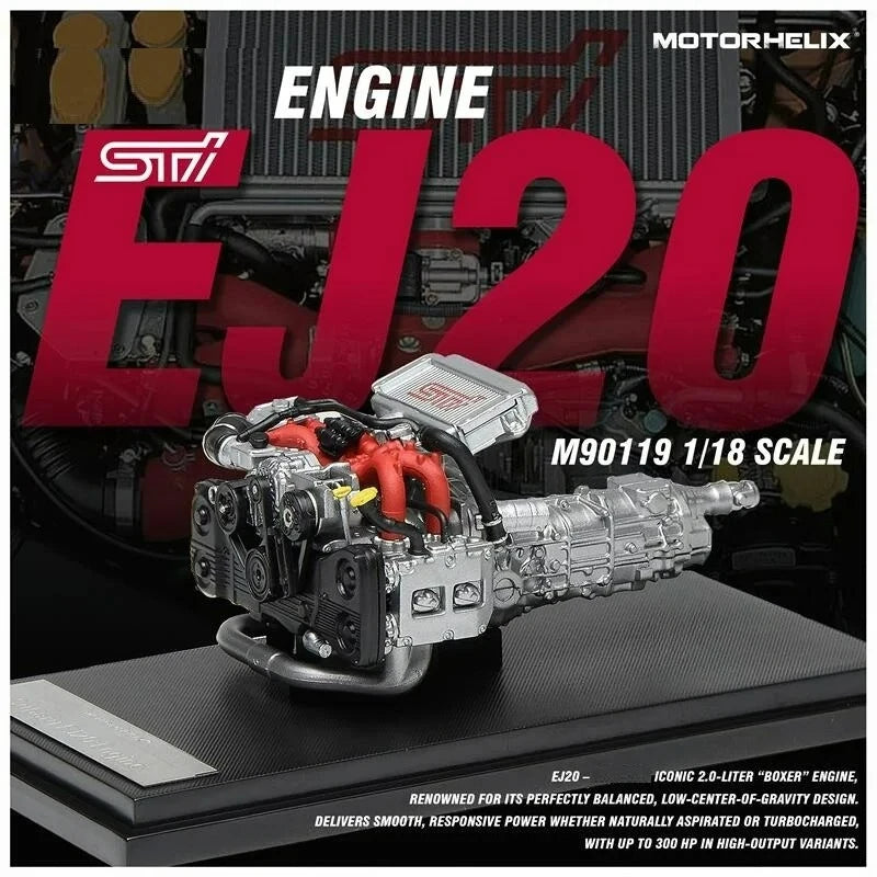 Motorhelix MH  1:18 Engine ABS Model