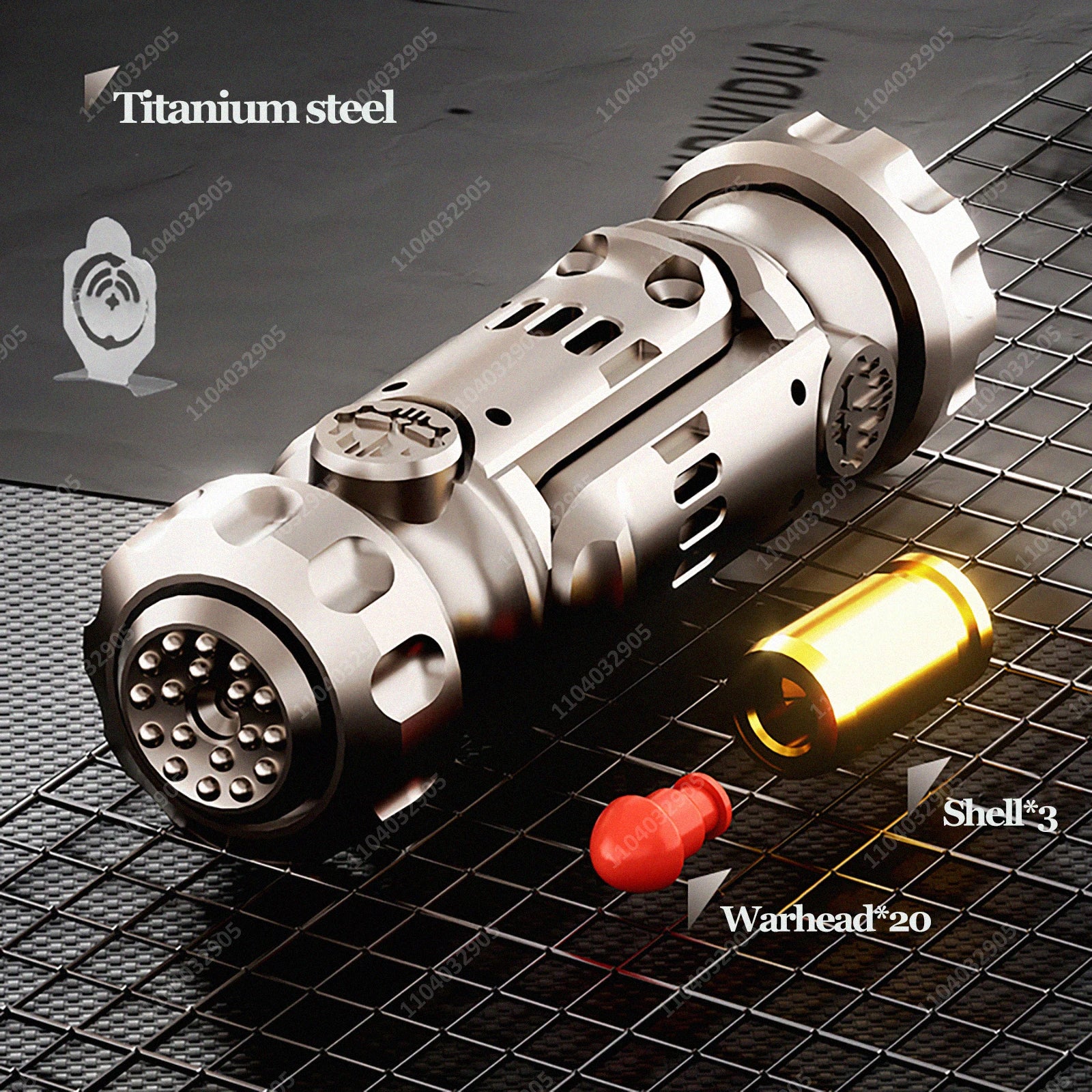 EDC Toy Fidgets Toy Spinner Metal Ratchet Rotation Ring Black Tech Fidget Gear Gadget Tool Stress Relief Anti-Anxiety For Adults