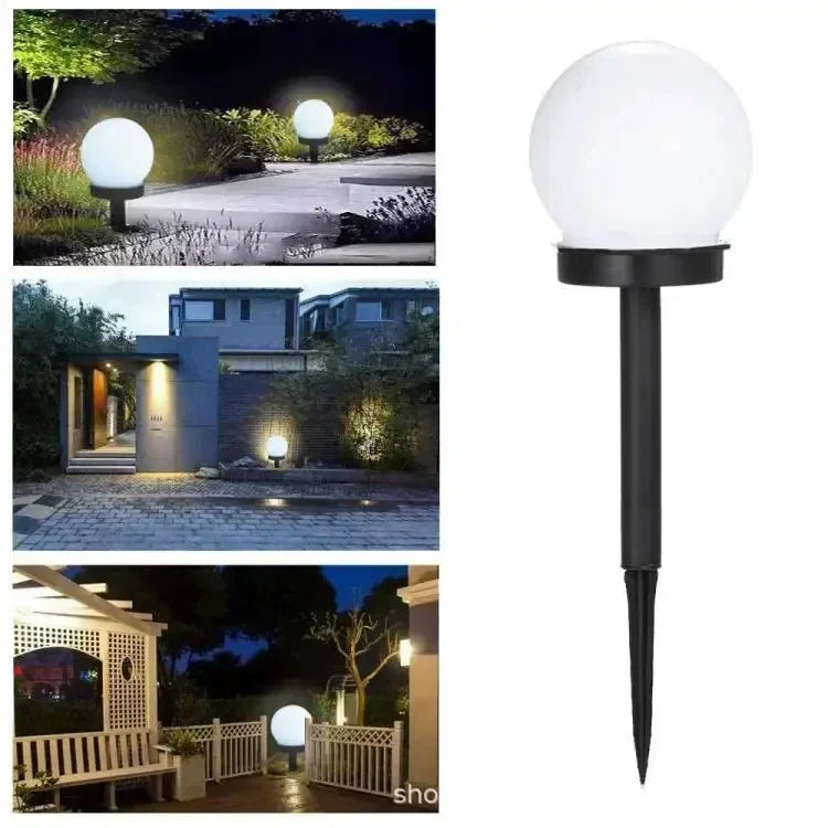 LED Ball Light Solar Lamp Outdoor Lawn Lamp Luminous Ball Pool Bedroom Table Party Garden Lighting Remote Control Waterproof
