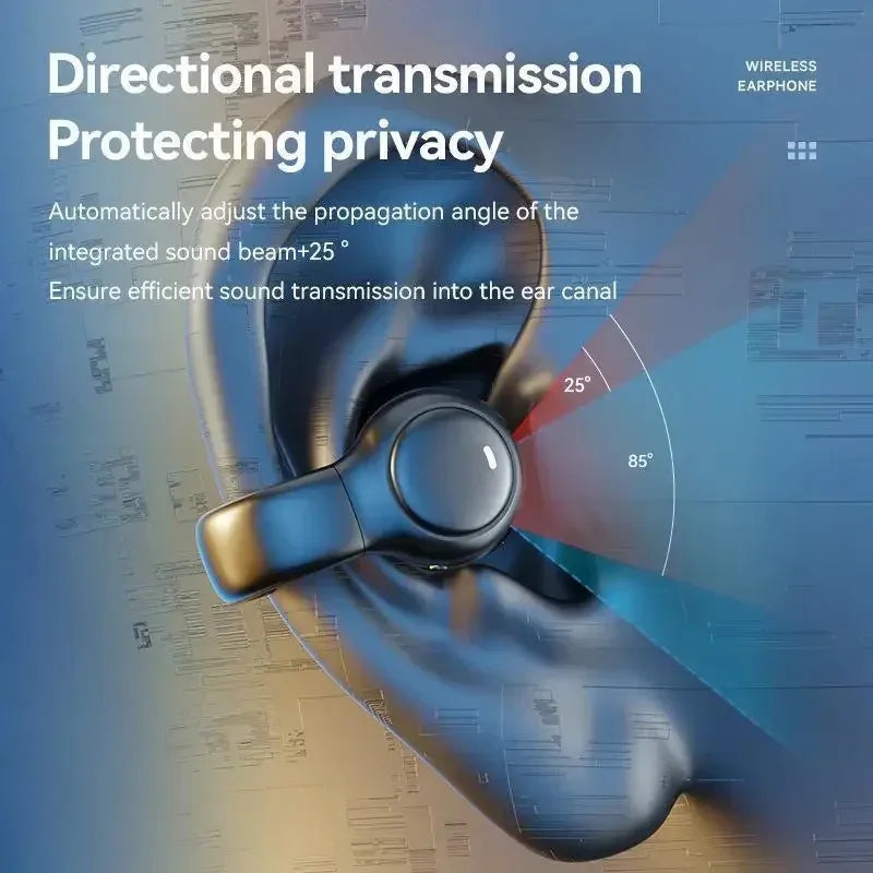 New Model 2026 X51 Wireless Earbuds Bluetooth Headset Charging Earphones Bone Conduction Headphones Sport With Mic free