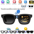 New 2026 Sunglasses Smart Glasses 800W Camera Recording Video AI Photo Recognition Answer Translation 320mAh Music Smart Glasses
