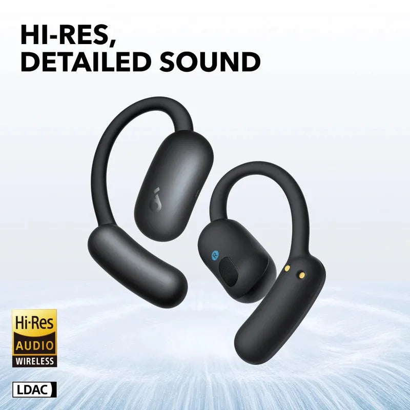 Soundcore AeroFit 2 par Anchor Headphones Bluetooth à oreille ouverte wireless leiegu sports headphones connection stable