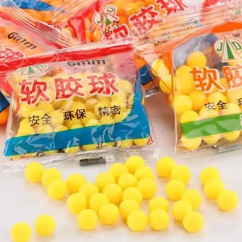 A7-8mm Soft Rubber Ball Bullets