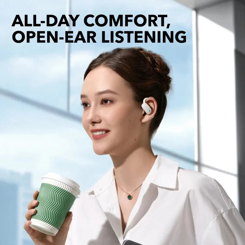 Soundcore AeroFit 2 par Anchor Headphones Bluetooth à oreille ouverte wireless leiegu sports headphones connection stable