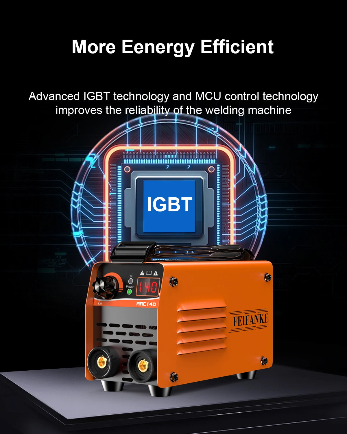 FEIFANKE ARC140 Mini Welding Machine MMA/GASLESS MIG/LIFT TIG 120 Welder Flux Core Welder for Carbon Steel Stainless Steel