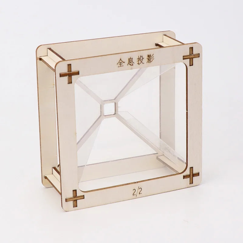 DIY 3D Holographic Projector Kit for Kids  Scientific Production Handmade Puzzle Experimental Materials Small Invention Projects